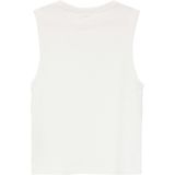 T-shirt - Slim Fit - Korte Top - Ribstructuur