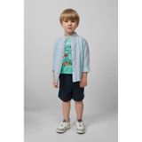 s.Oliver RED LABEL - Kinderbermuda - Effen - Katoenmix - Loose Fit