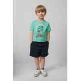 s.Oliver RED LABEL - Kinderbermuda - Effen - Katoenmix - Loose Fit