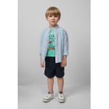 s.Oliver RED LABEL - Kinderbermuda - Effen - Katoenmix - Loose Fit