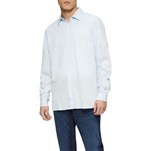 s.Oliver - Casual - Overhemd - Lichtblauw - 100% Katoen