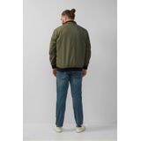 s.Oliver Big Size - Tussenjas - Olijfgroen