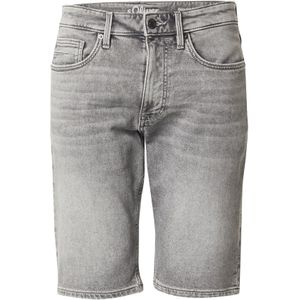 s.Oliver - Regular Denim Short - Grijs - 5-Pocket Ontwerp
