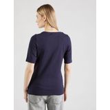s.Oliver - T-shirt - Donkerblauw - Slim Fit - Dames
