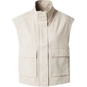 Gilet - Twill - Relaxed Fit - Opstaande Kraag