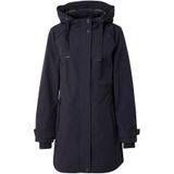 s.Oliver - Waterafstotende Jas - Donkerblauw - Regular Fit - Vaste Capuchon