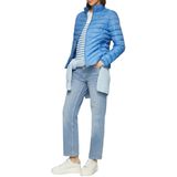 Regular fit gewatteerd jack met opstaande kraag