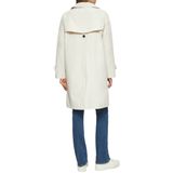 s.Oliver RED LABEL - Lange Jas - Effen - Comfort Fit - Platte Kraag