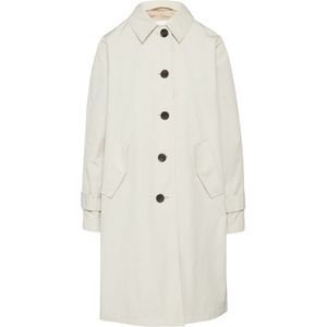 s.Oliver RED LABEL - Lange Jas - Effen - Comfort Fit - Platte Kraag