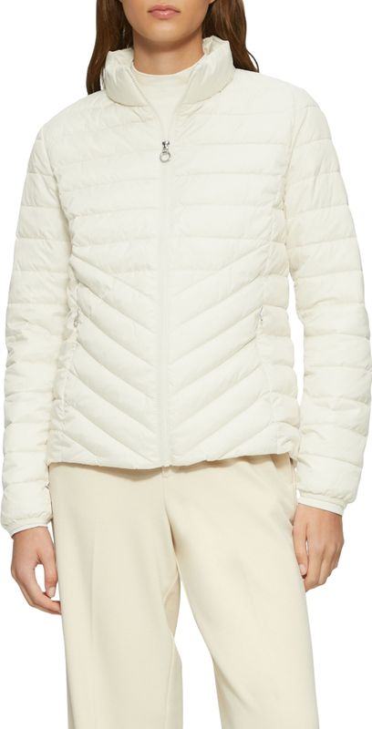 Jack - Offwhite - Met Ritszakken - Staande Kraag - Structuurpatroon