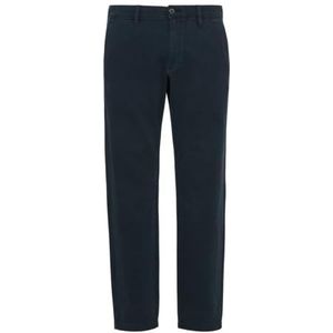s.Oliver Phoenix : chino texturé en coton stretch, bleu marine, 30W / 32L