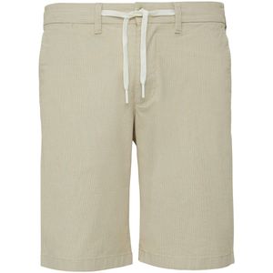 s.Oliver - Chino - Ecru - Katoen - Regular Pasvorm