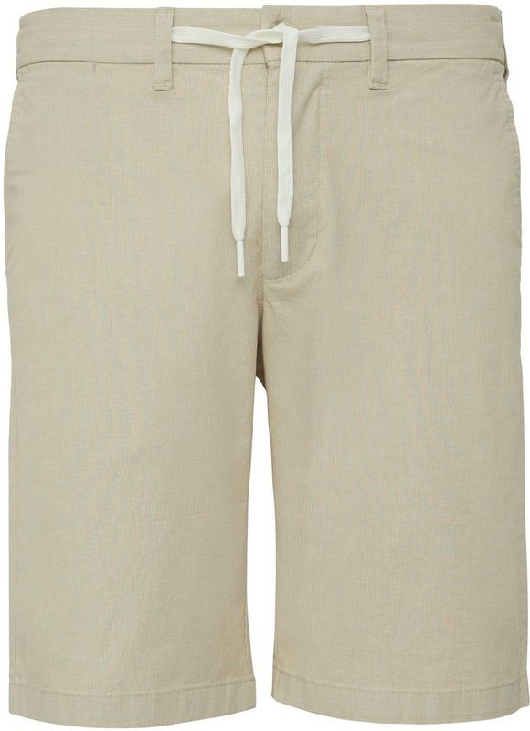 s.Oliver - Chino - Ecru - Katoen - Regular Pasvorm