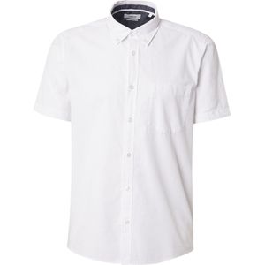 Overhemd - Wit - Knoopsluiting - 1 Borstzak - Normale Kraag