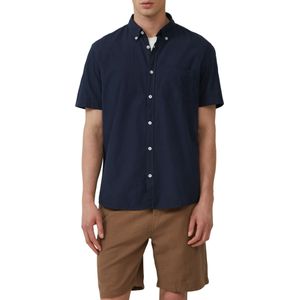 Overhemd - Effen - Katoen - Regular Fit - Knoopsluiting