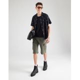 s.Oliver - Regular Cargo Short - Korte Broek - Kaki - Katoen met Elastaan