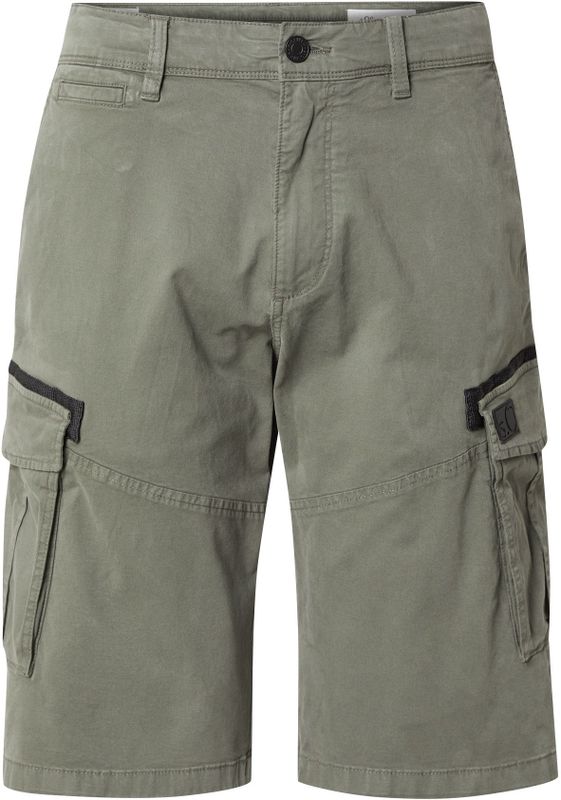 s.Oliver - Regular Cargo Short - Korte Broek - Kaki - Katoen met Elastaan