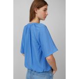 s.Oliver RED LABEL - Blouseshirt - Relaxed Fit - Crêpe - Viscosemix - Ronde Hals