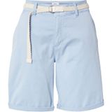 s.Oliver Casual - Korte Chino - Effen - Katoenmix - Gevlochten Riem