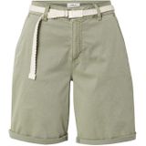 s.Oliver - Regular Fit - Korte Chino - Effen - Gevlochten Riem