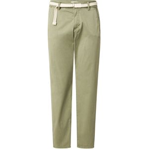 Chino - Shadow Khaki - Katoen - Riemlussen en Patches