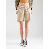 s.Oliver - Chino - Beige - Regular Fit - Katoen - Mid Waist