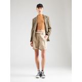 s.Oliver - Chino - Beige - Regular Fit - Katoen - Mid Waist
