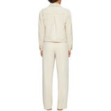 s.Oliver - Wijde Damesbroek - Effen - Piqué - Loose Fit