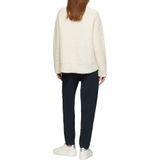 s.Oliver - Damesbroek - Marine - Polyester Mix - Straight Fit