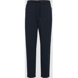 s.Oliver - Damesbroek - Marine - Polyester Mix - Straight Fit