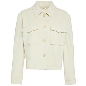 Tussenjas - Beige - Katoen - Met Borstzakken