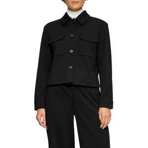 Blouson - Effen - Jersey - Licht Gevoerd - Losse Pasvorm