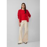 s.Oliver - T-shirt - Rood - Met Halve Mouw