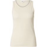 Top - Effen - Jersey - Mouwloos - Ronde Hals - Slanke Pasvorm