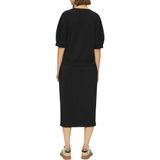 s.Oliver - Sweatshirt - Zwart - Korte Mouwen - Regular Fit