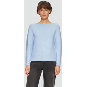 s.Oliver RED LABEL - Regular Fit - Gebreide Pullover - Effen - Katoenmix