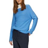 s.Oliver RED LABEL - Gebreide Pullover - Effen - Katoenmix - Regular Fit