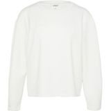 Sweater - Effen - Sweatstof - Ronde Hals - Lange Mouwen