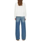 Sweater - Effen - Sweatstof - Ronde Hals - Lange Mouwen