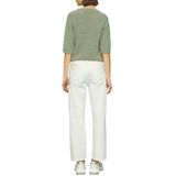 Jeans - White - Katoen - Recht