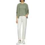 Jeans - White - Katoen - Recht