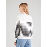 s.Oliver Trui Ecru - Fijn Gebreid met Ronde Hals en Lange Mouwen