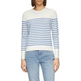 s.Oliver - Trui - Gestreept Patroon - Ronde Hals - Gebreid