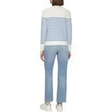 s.Oliver - Trui - Gestreept Patroon - Ronde Hals - Gebreid