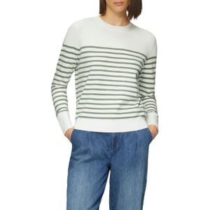 s.Oliver Casual - Fijngebreide Pullover - Gestreept - Mix van Viscose en Polyester