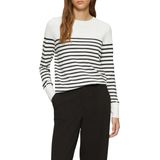 s.Oliver Casual - Fijngebreide Pullover - Gestreept - Ronde Hals - Lange Mouwen - Regular Fit