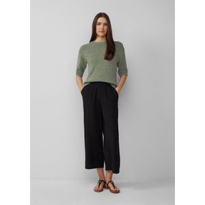 s.Oliver - Damesculotte - Crêpe - Viscosemix - Loose Fit - High Rise