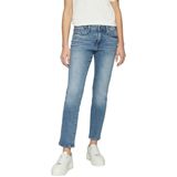 s.Oliver - Damesjeans - Slim Fit - Blauw - Denim