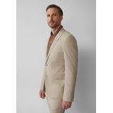 Binnenjas - Slim-fit Blazer - Luxe Linnenmix