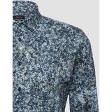 s.Oliver BLACK LABEL - Casual Overhemd - Blauw - Stretchkatoen